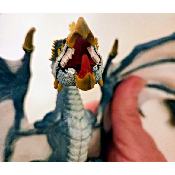 Lot of 3 Schleich Eldrador Lava Night Hunter Blue Dragon Toy Mythical 2017 - Picture 8 of 16